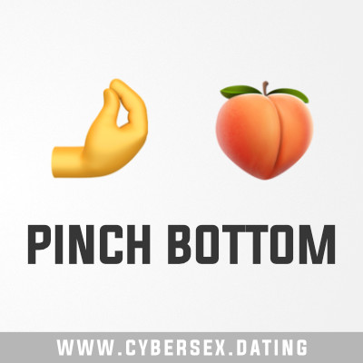 Emoji pinch bottom